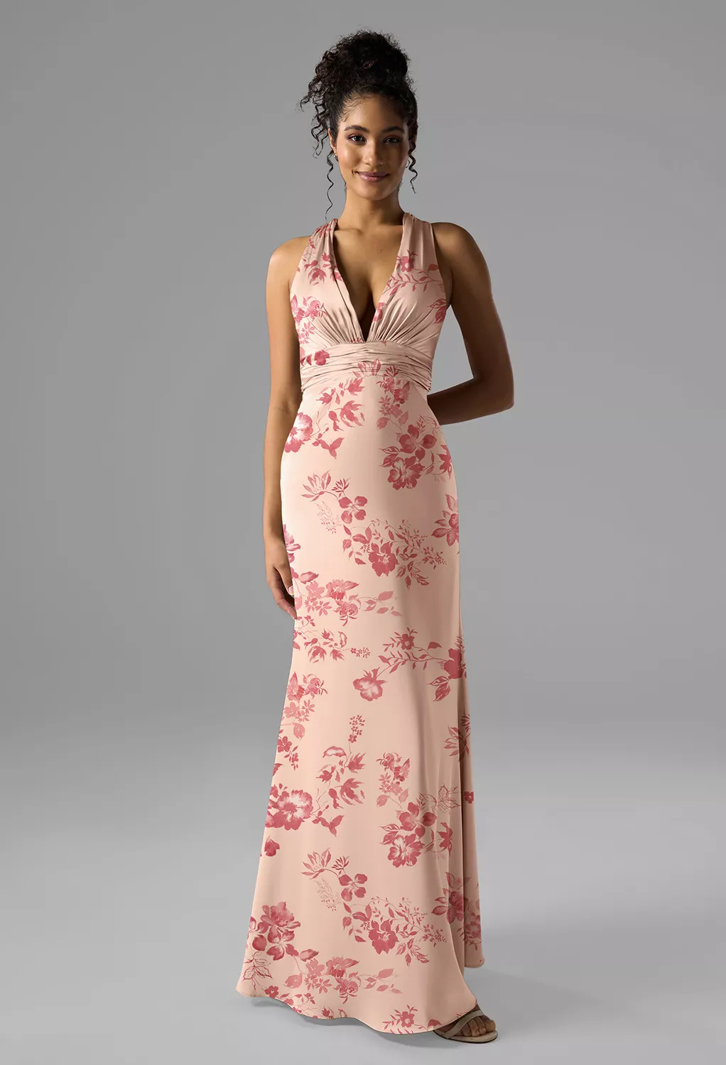 AW Erika Pink Cherry Blossom  Black Tie Wedding Guest Dresses